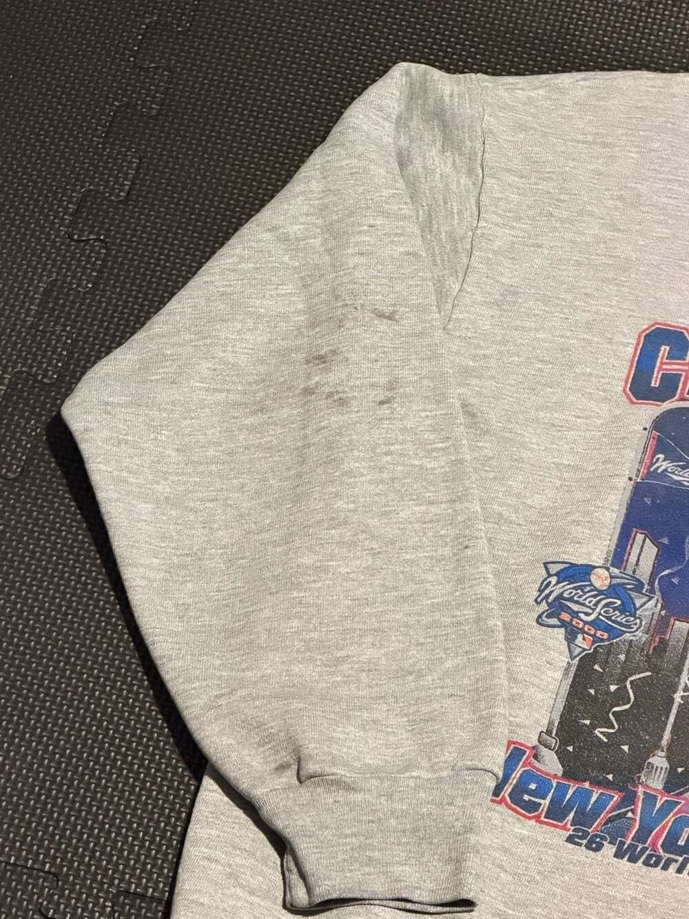 New York Yankees 2000 Subway Series Champions Pullover Sweatshirt